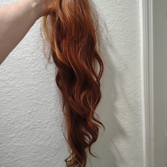 Zeppelin Golden Copper Hair Wig - Picture 2 of 5